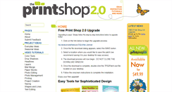 Desktop Screenshot of ideas.printshop.com
