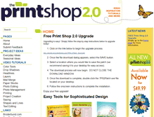 Tablet Screenshot of ideas.printshop.com